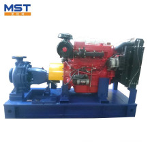 Milestone 6 inch 8 inch  station diesel engine trash water pump for irrigation